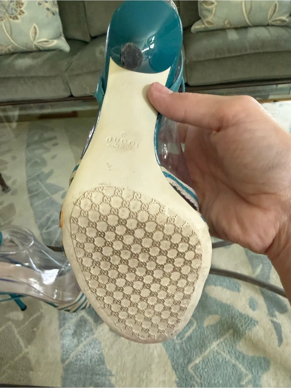 Gucci mirabelle teal